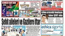 08.06.2017 Tarihli Gazetemiz