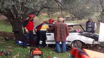 Balıkesir’de trafik kazası, 2 yaralı - haberi