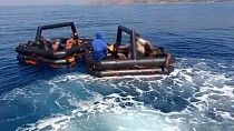 2 CAN SALI İÇERİSİNDEKİ 18 DÜZENSİZ GÖÇMEN SAHİL GÜVENLİK TARAFINDAN KURTARILDI! - haberi
