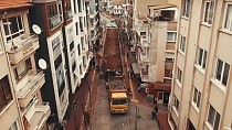BURHANİYE ALİ ÇETİNKAYA CADDESİ YAYALAŞTIRMA PROJESİ’NDE İLK ETAP ÇALIŞMALARI BAŞLADI / 02.03.2023 PERŞEMBE
