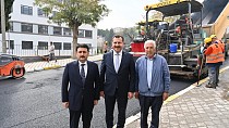 Balıkesir’de Hastane ile Baruthane Caddesi’ne sıcak asfalt / 03.11.2023 CUMA