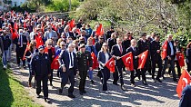 ATATÜRK’ÜN AYVALIK’A GELİŞİNİN 88’NCİ YIL DÖNÜMÜ KUTLANDI / 14.04.2022 PERŞEMBE