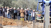 EDREMİT BELEDİYESİ GÜRE YASSIÇALI’DA KÜLTÜR EVİ İNŞASINA BAŞLADI / 04.02.2023 CUMARTESİ