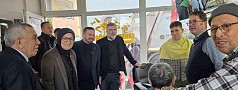 AK PARTİ HEYETİNDEN KEPSUT’TA YOĞUN ZİYARET PROGRAMI