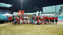 AYVALIK, DÜNYA PLAJ VOLEYBOLU HEYECANINA EV SAHİPLİĞİ YAPTI