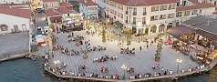 AYVALIK, TARİHİ GÜMRÜK MEYDANI'NA KAVUŞTU