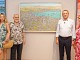 AYVALIK'TA RESSAM DEVRİM ERBİL VE SANAT DÜNYASININ USTA İSİMLERİ BULUŞTU