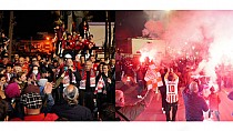 ŞAMPİYON AYVALIKGÜCÜ BELEDİYE SPOR’A YAKIŞIR KARŞILAMA / 05.04.2022 SALI