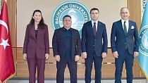 BALIKESİR DENETİMLİ SERBESTLİK MÜDÜRLÜĞÜ’NDEN REKTÖR OĞURLU’YA ZİYARET