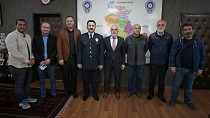 Balıkesir Gazeteciler Cemiyeti yönetiminden Emniyet Müdürü Hasan Onar'a ziyaret - haberi