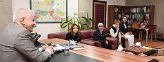 BALIKESİR’DE EĞİTİM GÖREN FİLİSTİNLİ ÖĞRENCİLER’DEN İL MİLLİ EĞİTİM MÜDÜRÜNE ANLAMLI ZİYARET
