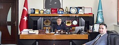 Basın İlan Kurumu Bursa Bölge Müdürü Gökhan Eren’den Rektör Prof. Dr. Yücel Oğurlu’ya Ziyaret