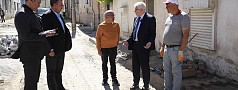 BAŞKAN DEVECİLER SAHADAKİ ÇALIŞMALARI İNCELEDİ