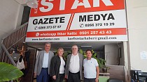 BAŞKAN ERTAŞ’TAN GAZETEMİZE ZİYARET...