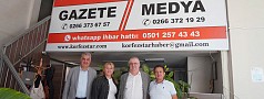 BAŞKAN ERTAŞ’TAN GAZETEMİZE ZİYARET...