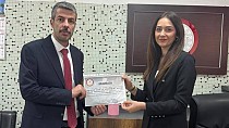 BAŞKAN TEKİN, MAZBATASINI ALDI