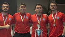 BAÜN BİLARDO TAKIMI TÜRKİYE İKİNCİSİ OLDU - haberi