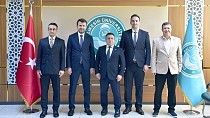 BİK GENEL MÜDÜRÜ ÇAY’DAN REKTÖR OĞURLU’YA ZİYARET