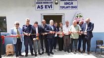 BURHANİYE BELEDİYESİ AĞACIK MAHALLESİ AŞEVİ AÇILIŞI GERÇEKLEŞTİRİLDİ - haberi