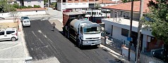 BURHANİYE'DE 12 AYRI MAHALLEDE YOL SEFERBERLİĞİ