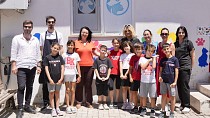 BURHANİYELİ ÖĞRENCİLERDEN CAN DOSTLARA RENKLİ ZİYARET