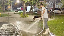 BURHANİYE’DE TEMİZLİK ÇALIŞMALARI KESİNTİSİZ SÜRÜYOR