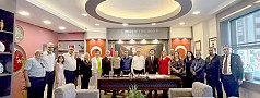 CHP EDREMİT İLÇE BAŞKANLIĞI’NDAN BELEDİYE BAŞKANI MEHMET ERTAŞ’A ZİYARET