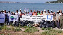 DÜNYA ÇEVRE GÜNÜ’NDE AYVALIK HAKKIBEY YARIMADASI’NDA KIYI TEMİZLİĞİ