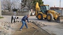 BURHANİYE’NİN KIRSAL MAHALLELERİNDE YOL ÇALIŞMALARI DEVAM EDİYOR / 25.02.2023 CUMARTESİ
