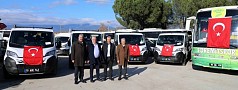 EDREMİT BELEDİYESİ ARAÇ FİLOSUNU GÜÇLENDİRİYOR