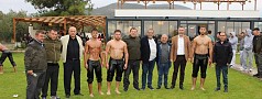 EDREMİT KÖRFEZ GÜREŞSEVERLER DERNEĞİ AÇILDI