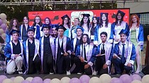 EDREMİT'TE ŞEHİT MUSTAFA SERİN FEN LİSESİ’NDE MEZUNİYET COŞKUSU