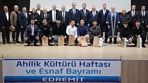 EDREMİT’TE 39. AHİLİK HAFTASI KUTLANDI