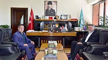 FSM Vakıf Üniversitesi Rektörü Prof. Dr. Nevzat Şimşek’den Rektör Oğurlu’ya Ziyaret - haberi