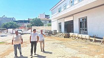 HAVRAN KAYMAKAMI EVLİCE, TOPLUM SAĞLIĞI MERKEZİ İNŞAATIN'DA İNCELEMELERDE BULUNDU