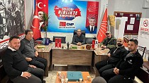 HAVRAN’DA ANAHTAR PARTİ'DEN CHP'YE TEBRİK ZİYARETİ