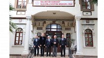 İL MİLLİ EĞİTİM MÜDÜRÜ KAL’DAN EDREMİT İLÇE MİLLİ EĞİTİM MÜDÜRLÜĞÜ’NE ZİYARET