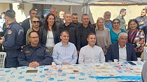 EDREMİT KAYMAKAMI ENGİN, KIZILKEÇİLİ MAHALLESİ GELENEKSEL MAHALLE HAYRINA KATILDI