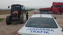 Jandarma Trafik’ten Tarım Araçları Denetimi - haberi