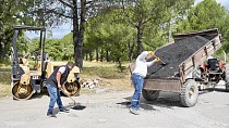 BURHANİYE BELEDİYESİ FEN İŞLERİ MÜDÜRLÜĞÜ EKİPLERİNDEN ARALIKSIZ HİZMET