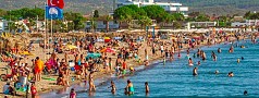 KURBAN BAYRAMI TATİLİNDE BURHANİYE’YE YOĞUN İLGİ