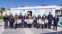 MAVİ NEFES EĞİTİM OTOBÜSÜ HEYECANI AYVALIK’TA DEVAM EDİYOR