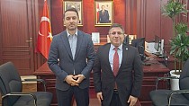 Rektör Oğurlu’dan Taşkent Büyükelçisi Ufuk Ulutaş’a Ziyaret - haberi