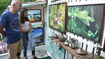 SANAT BAHÇESİ’NDE YAĞLI BOYA RESİM SERGİSİ