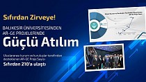 SIFIRDAN ZİRVEYE, ‘BALIKESİR ÜNİVERSİTESİNDEN AR-GE PROJELERİNDE GÜÇLÜ ATILIM’