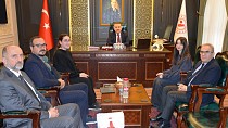 TÜBİTAK BÖLGE ŞAMPİYONLARINDAN KAYMAKAM ODABAŞ’A ZİYARET