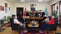 TUĞGENERAL KAHYAOĞLU’NDAN REKTÖR OĞURLU’YA VEDA ZİYARETİ