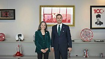 ABD İstanbul Başkonsolosu Eadeh’ten Başkan Akın’a ziyaret - haberi