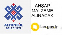 AHŞAP MALZEME ALINACAK - haberi