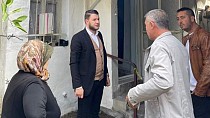AK PARTİ BÜYÜKDERE MAHALLESİNİ ZİYARET ETTİ - haberi